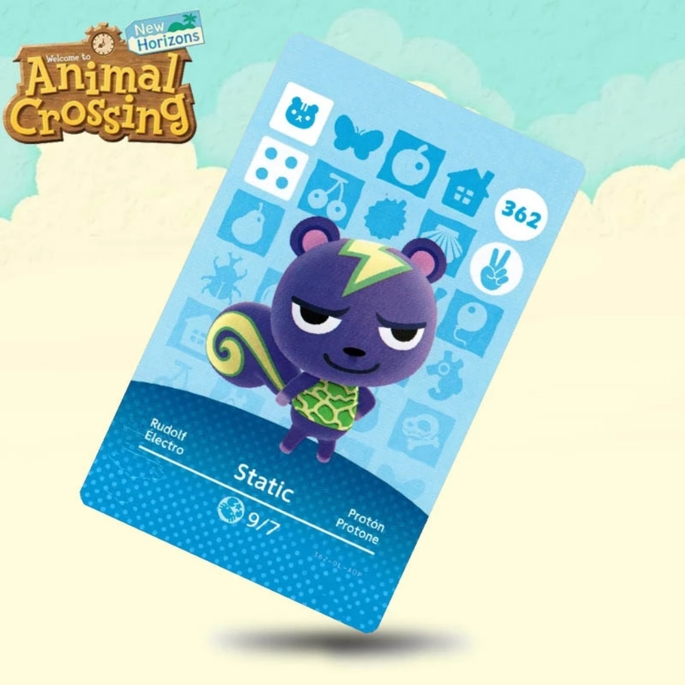 Static Amiibo Card